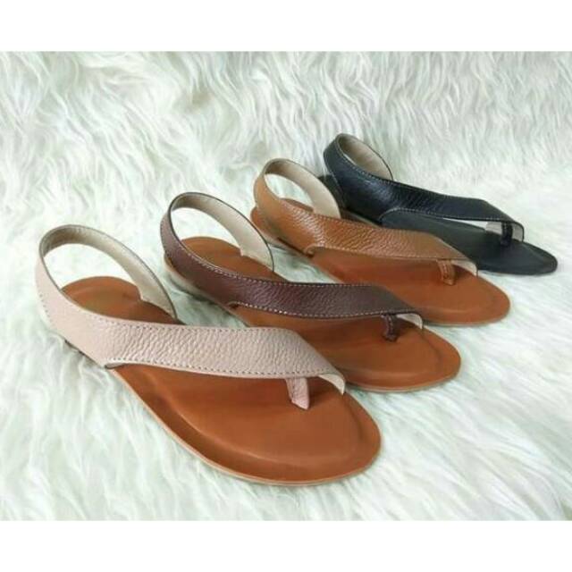 Sandal Jepit Wanita Tali Belakang 2