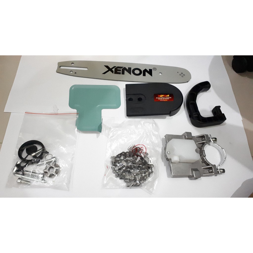 XENON ADAPTOR MINI CHAINSAW MESIN GERINDA DUDUKAN CHAIN SAW STAND 115A