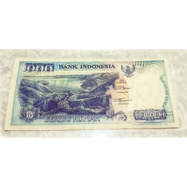 Uang Kuno 1000 rupiah
