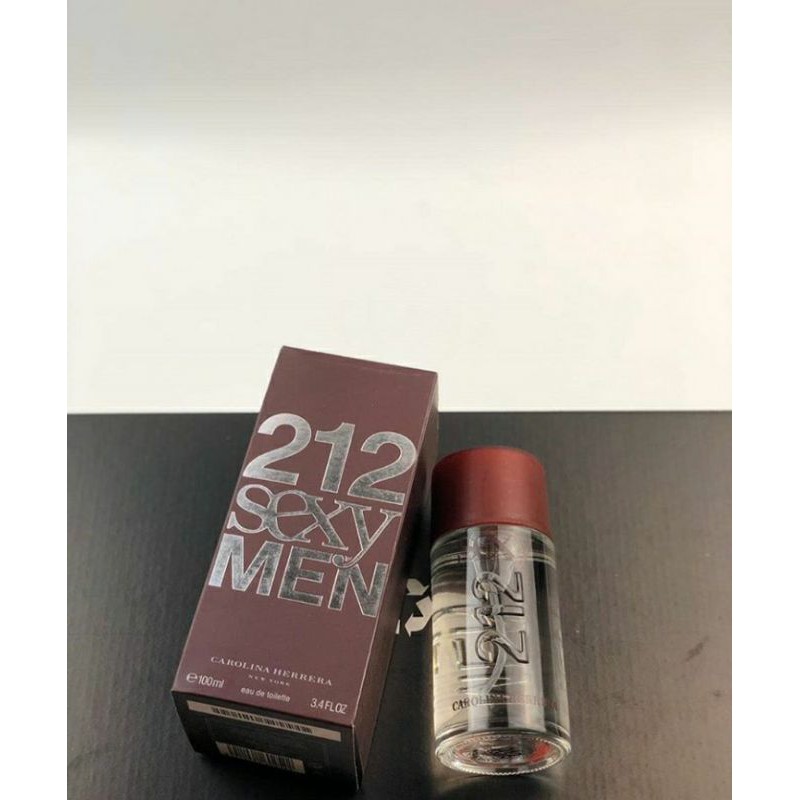212 Sexy Man Carolina Herrera Parfume Original Singapore