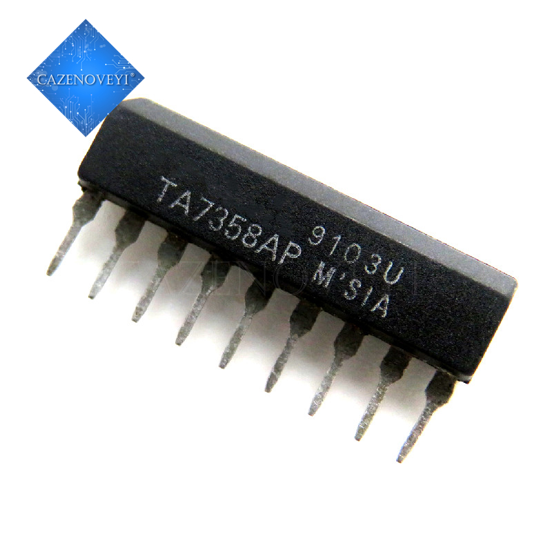 5pcs Ic Ta7343Ap Ta7343 Ta7358Ap Ta7358P Ta7358 Ta75458S Ta75458 Sip-9