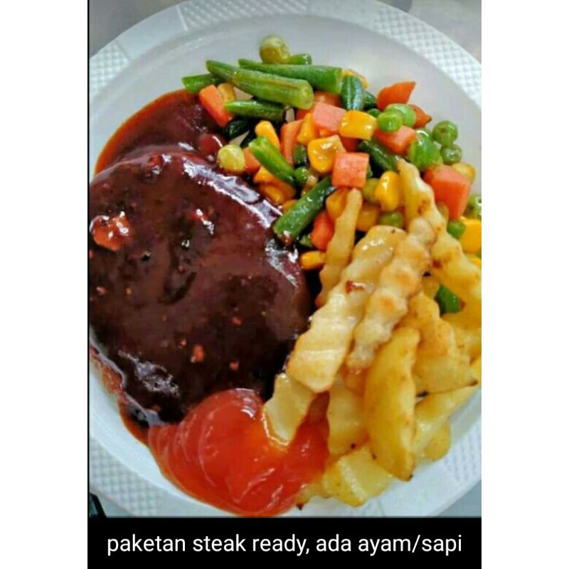 

Steak Daging Sapi Homemade Frozen Kemasan Bok