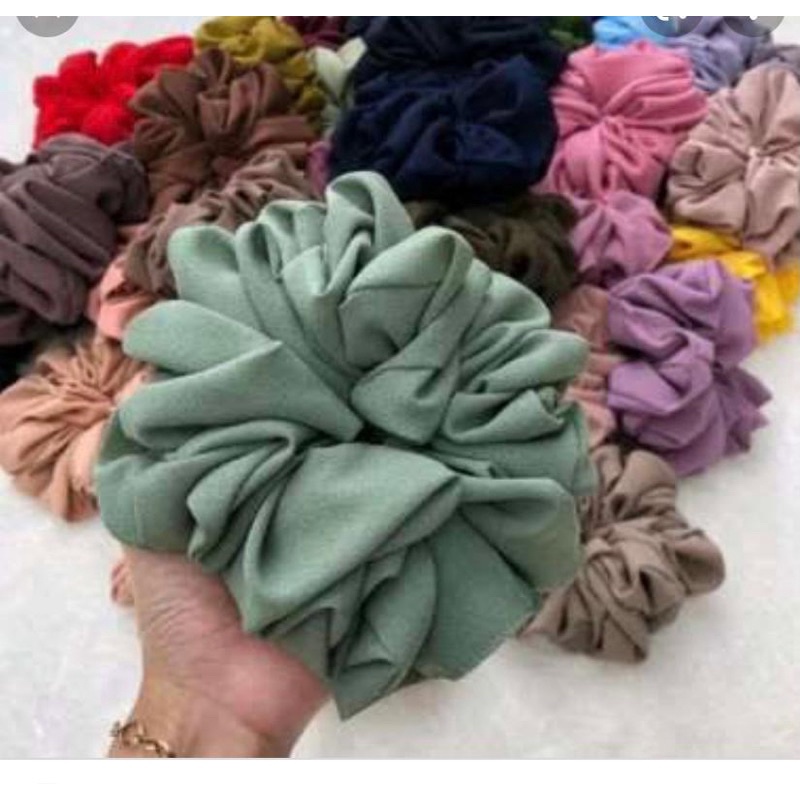 TERMURAH SCRUNCHIE/ IKAT RAMBUT / CEPOL/ SKURENCI