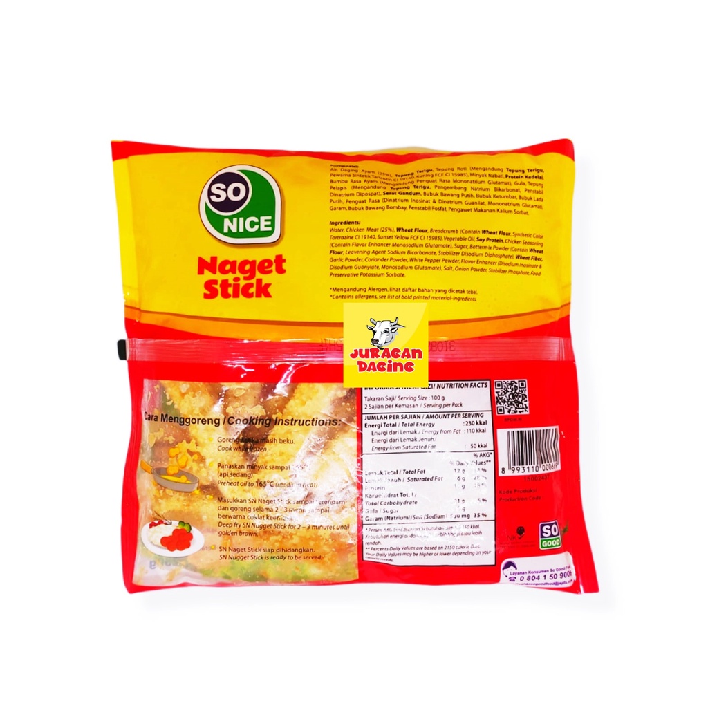 

SO NICE Chicken Stick 250 gr