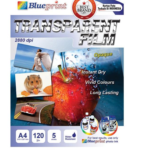 

Dijual⭐ Blueprint Transparent Film Opaque A4 .!!