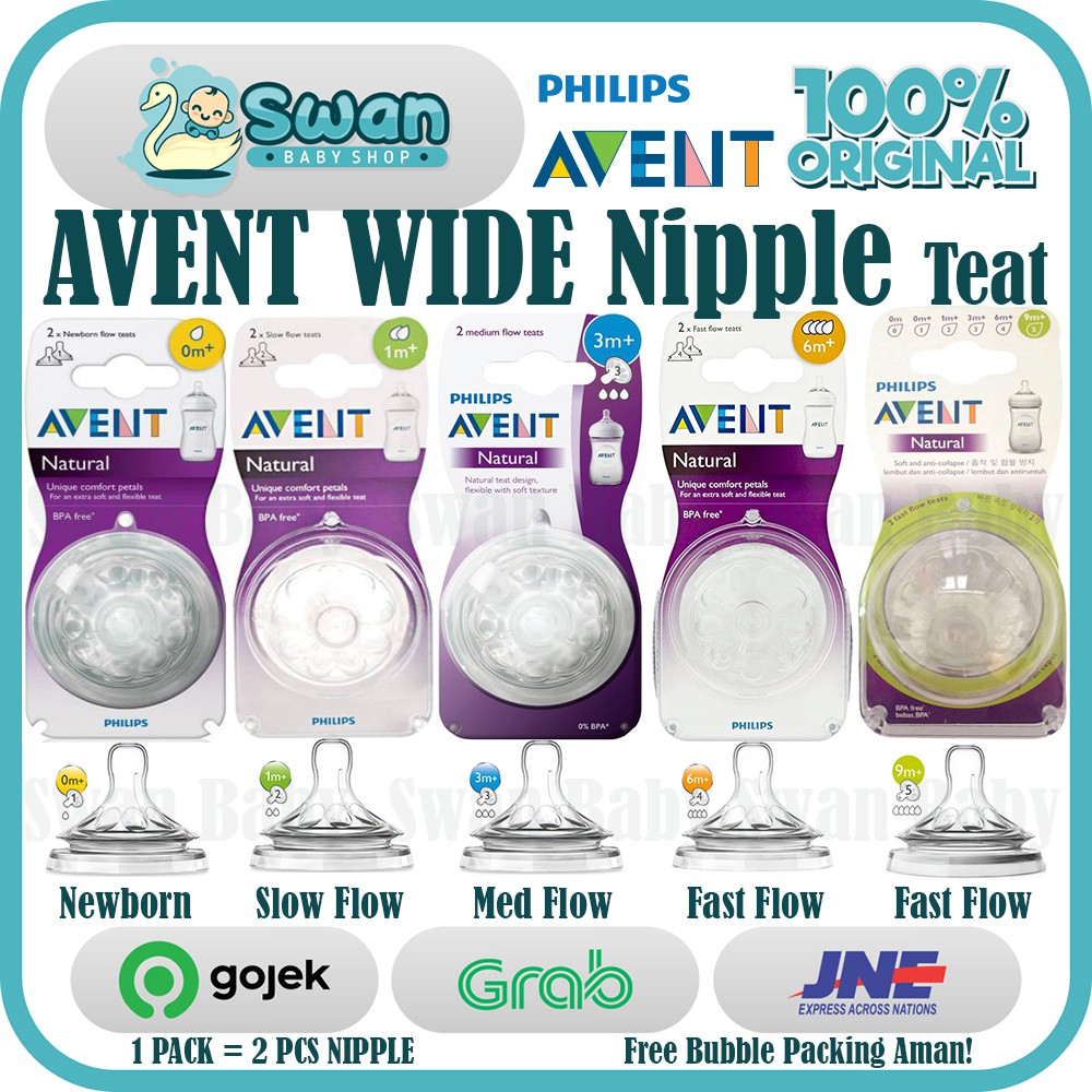 Philips Avent Teat Natural / Dot Avent / Nipple Avent