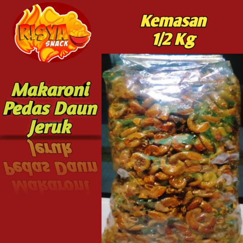 

Makaroni Pedas Daun Jeruk/Makaroni 1/2 Kg