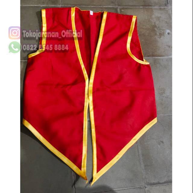 Rompi ganong / baju ganong / kostum ganong / seragam ganong / ganongan / topeng ganong / barongan