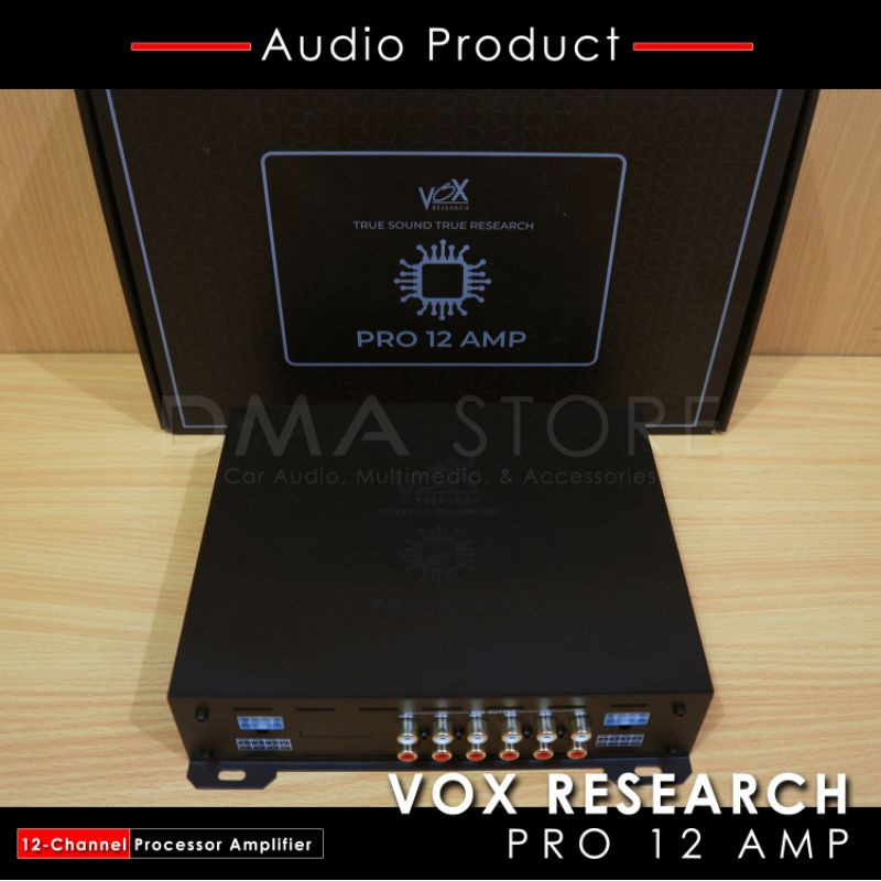 Processor Amplifier 12-Channel - VOX RESEARCH PRO 12 AMP