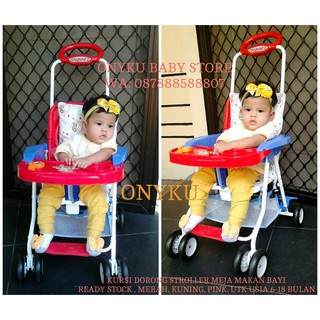  Kursi  Makan  Bayi Family  Chair Stroller Kereta Kursi  Dorong  
