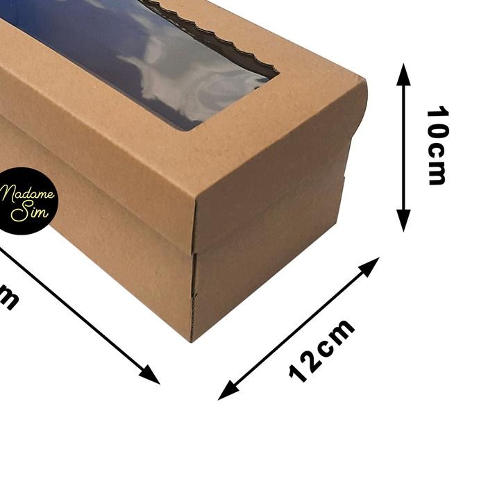 

KOTAK KUE - CAKE BOX - DUS BOLU 25 x 12 x 10 CM - MS-08 (ISI : 10 PCS)