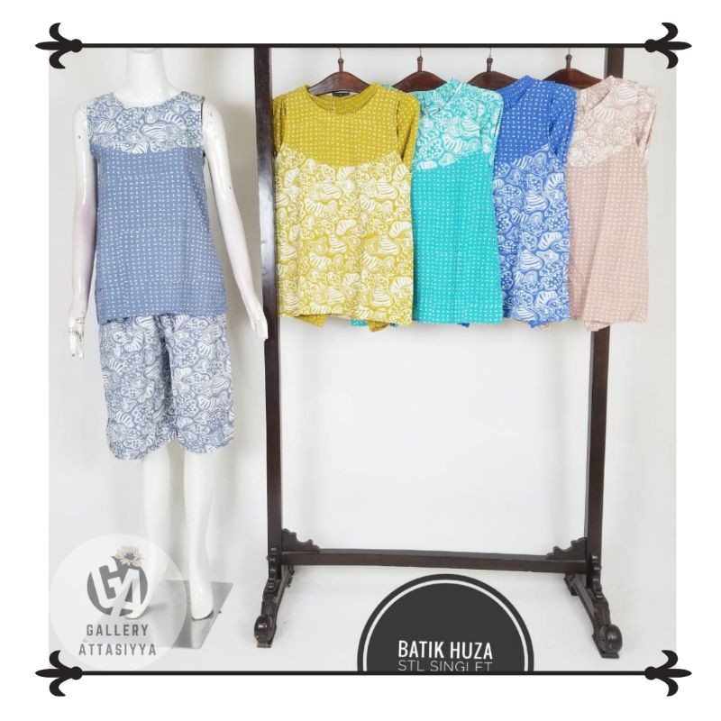 setelan celana pendek by Huza