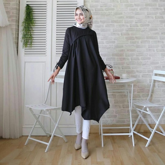 FC- ELISYA TUNIK / BLOUSE WANITA MUSLIMAH TERBARU