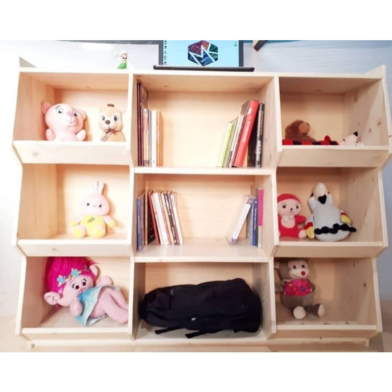 rak buku mainan jumbo