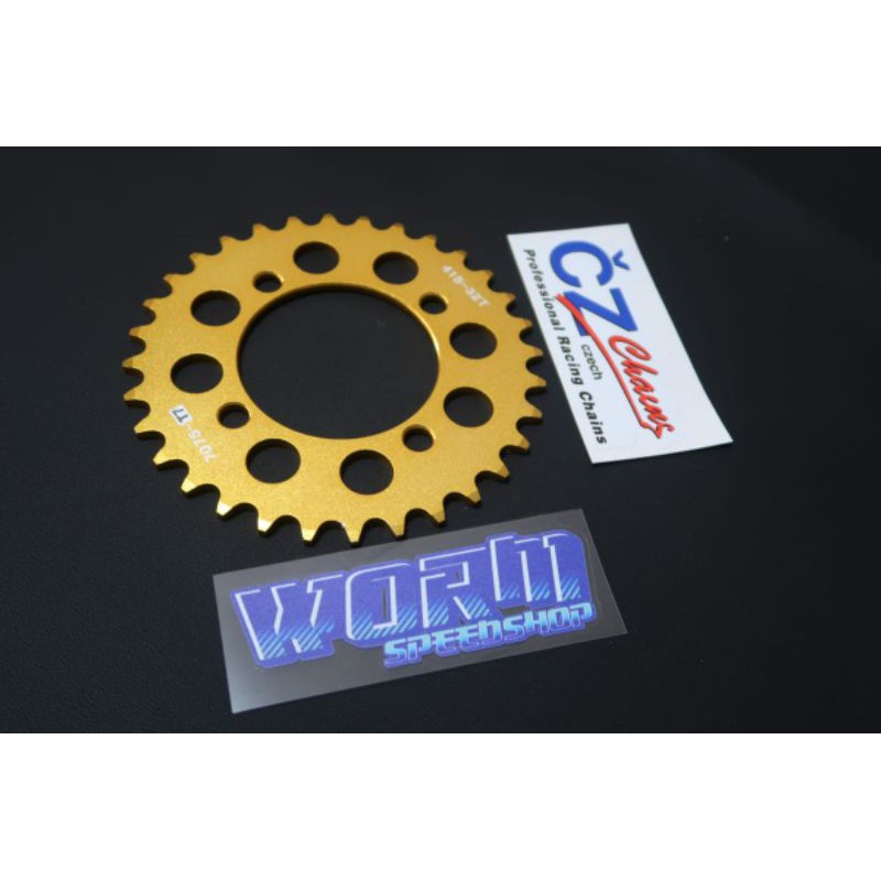 Gear Belakang Bahan Almunium Yamaha Ukuran 415 30 31 32 33