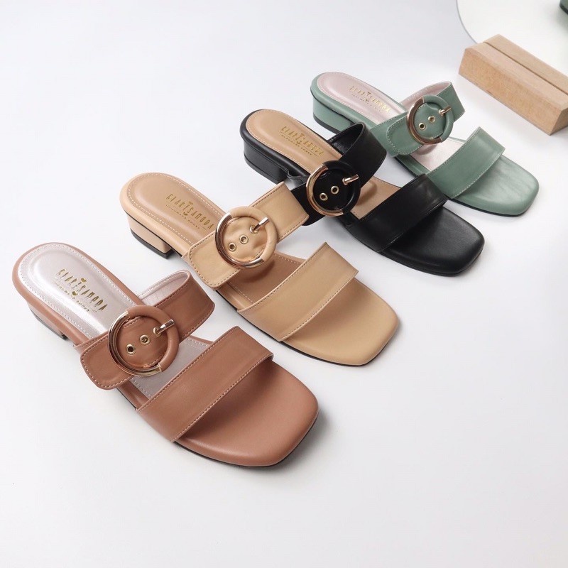 GLARISAMODA Paloma Sandal Gesper Hak 3cm