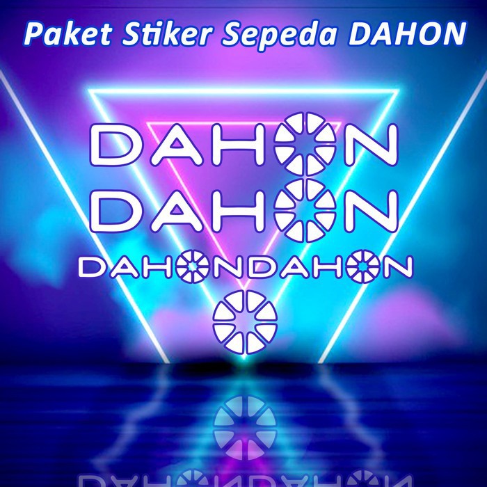 STIKER / CUTTING STICKER DAHON BIKE / SEPEDA DAHON PAKET