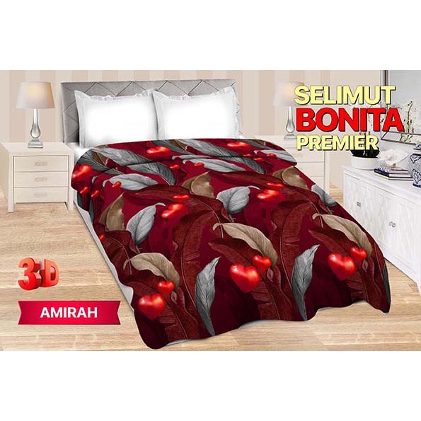 BONITA PREMIER Selimut - Selimut Bonita Premier 160x200 cm Motif Amirah
