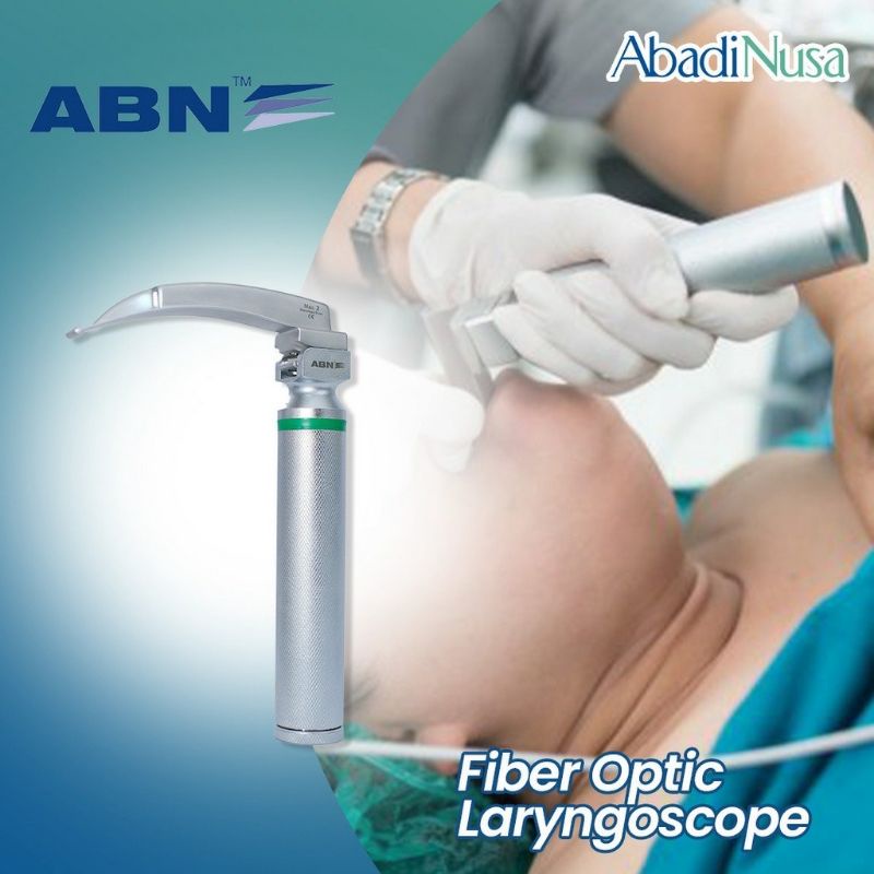 Fiber Optic Laryngoscope ABN 4 Blade