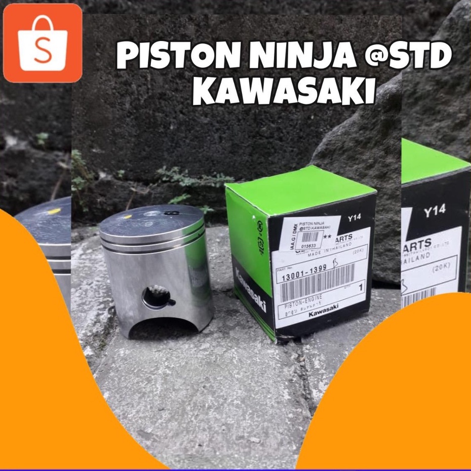 Jual PISTON NINJA OVERSIZE STANDART KAWASAKI UKURAN STANDART HANYA