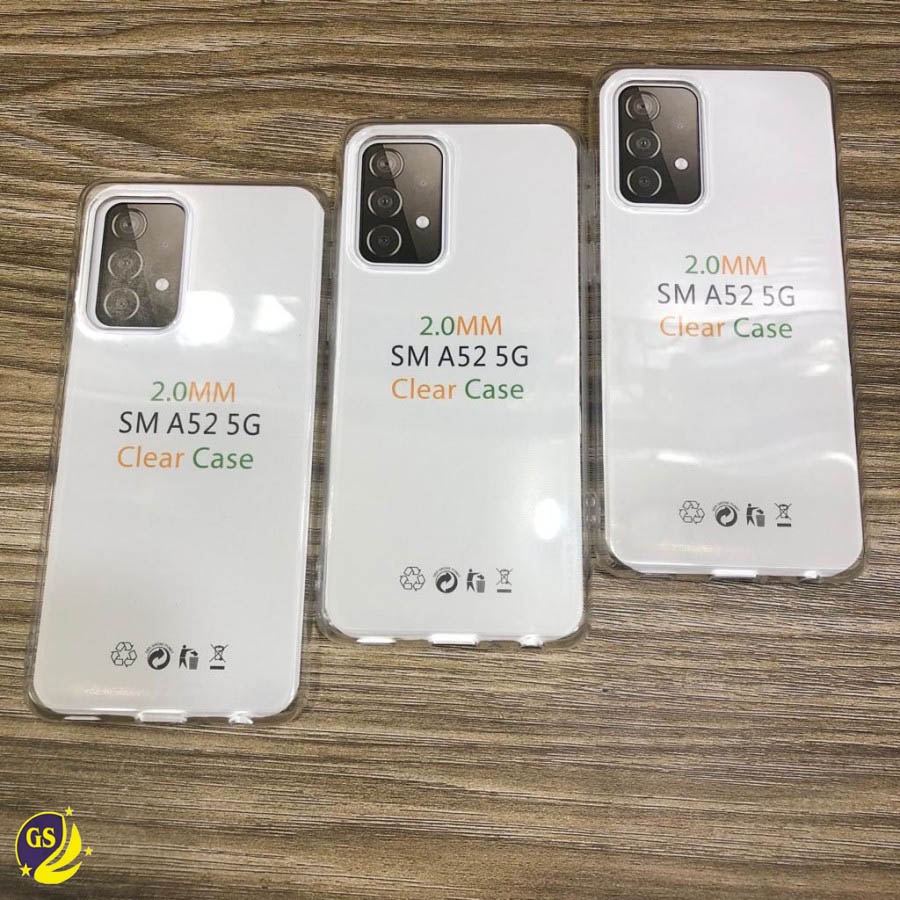 Samsung A32 4G 5G A52s A52 A72 4G 5G Clear Case Transparan 2.0mm TPU Softcase Casing Ultra