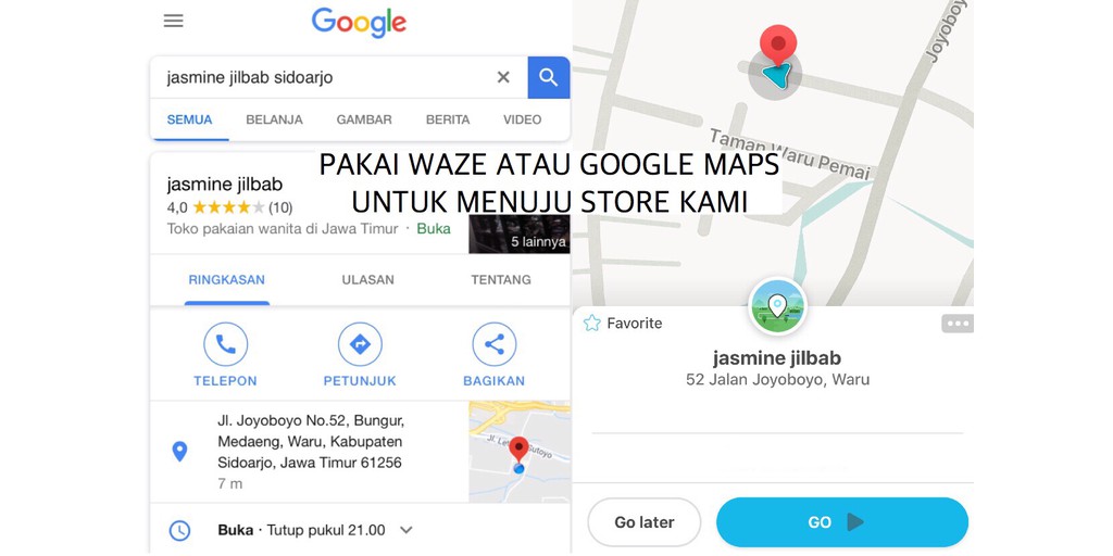 Toko Online JasmineJilbab Shopee Indonesia