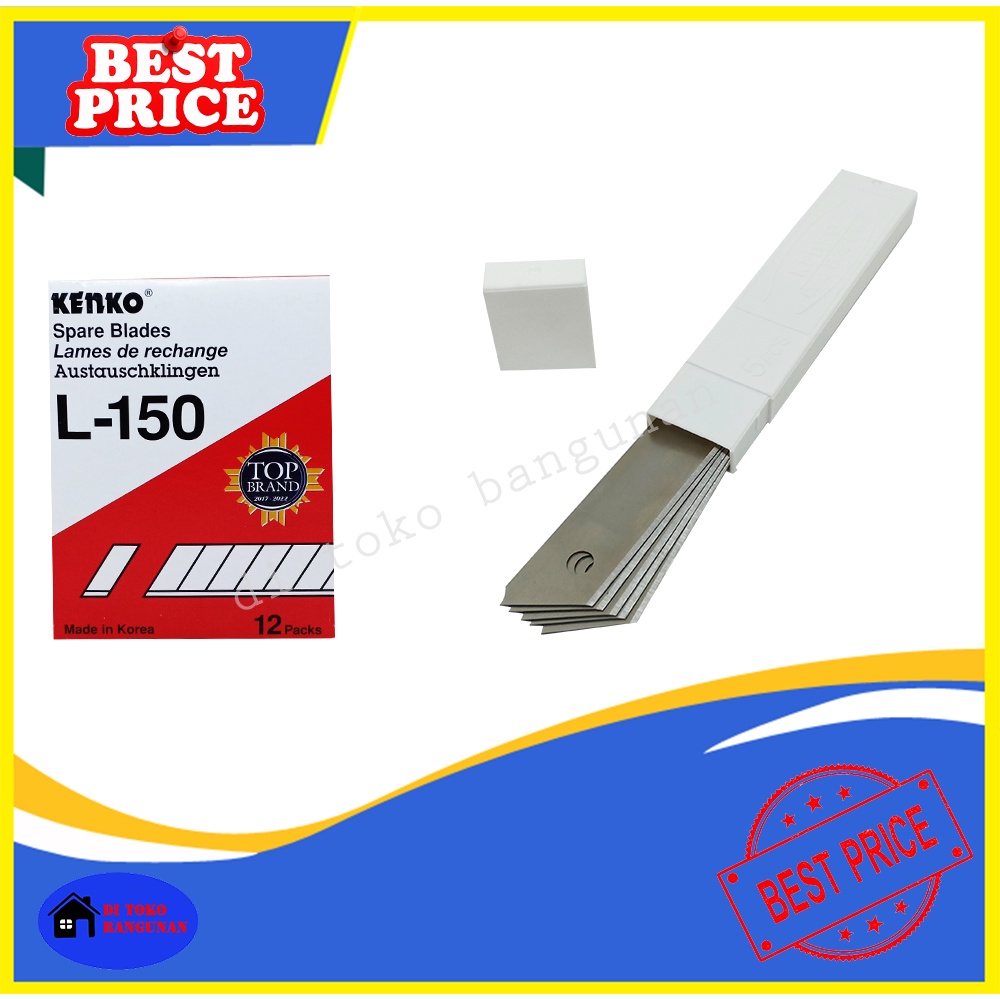 Isi Cutter Refill Kenko Besar 1 Pack isi 5 Pcs