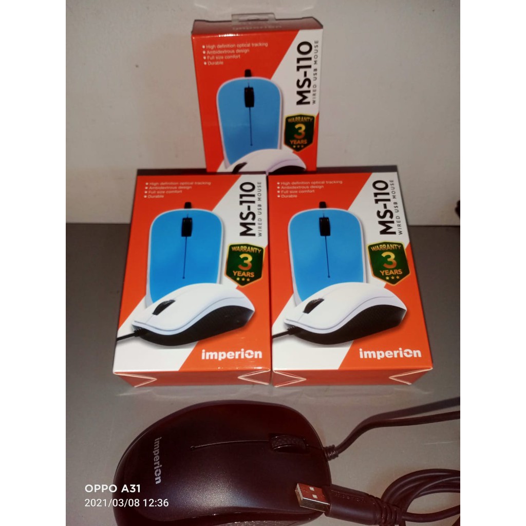 mouse usb imperion originl Imperion MS-110 Wired USB Mouse