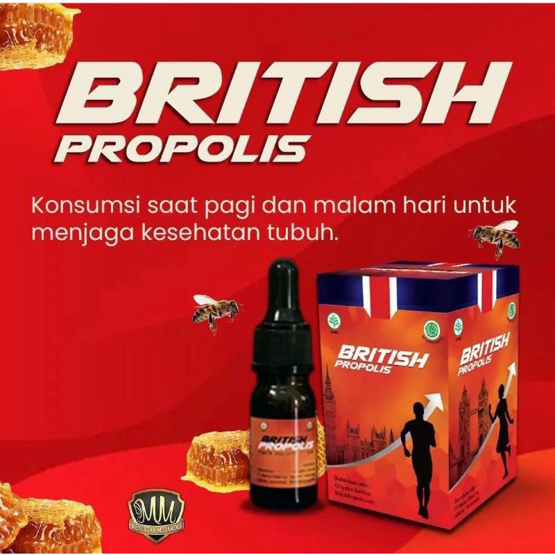 British Propolis ORI 100% Dewasa dan Anak