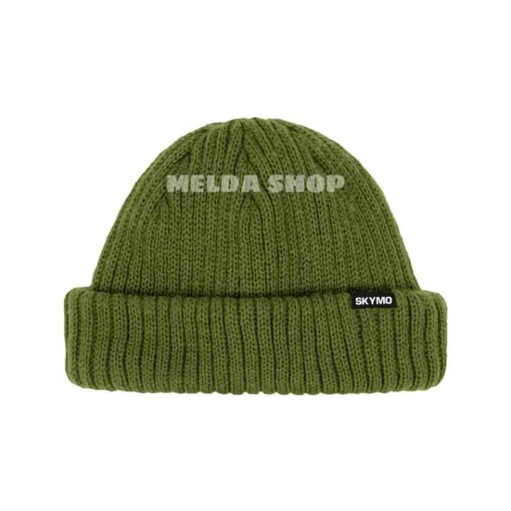 Topi Kupluk Beanie Hat Short Rajut Simpel Distro Unisex