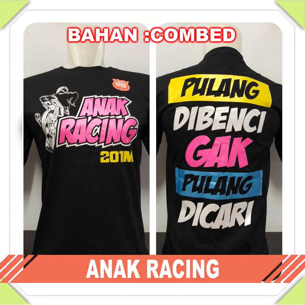 Kaos Keran Anak Racing Distro Zuperone Shopee Indonesia