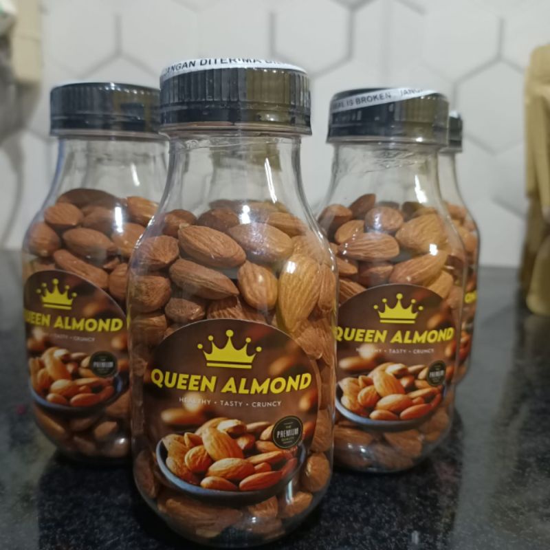 

Almond Queen botol kale 150 gr