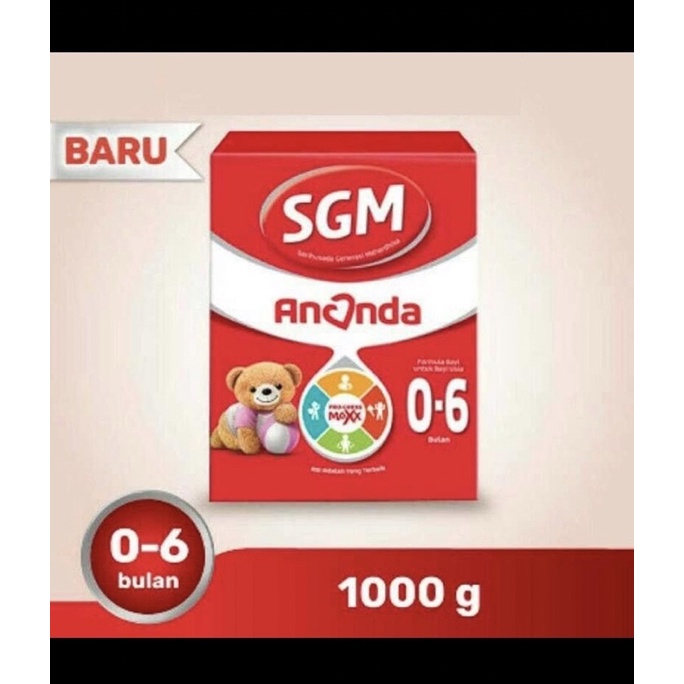 SGM Soya 0-6 bulan 1000g