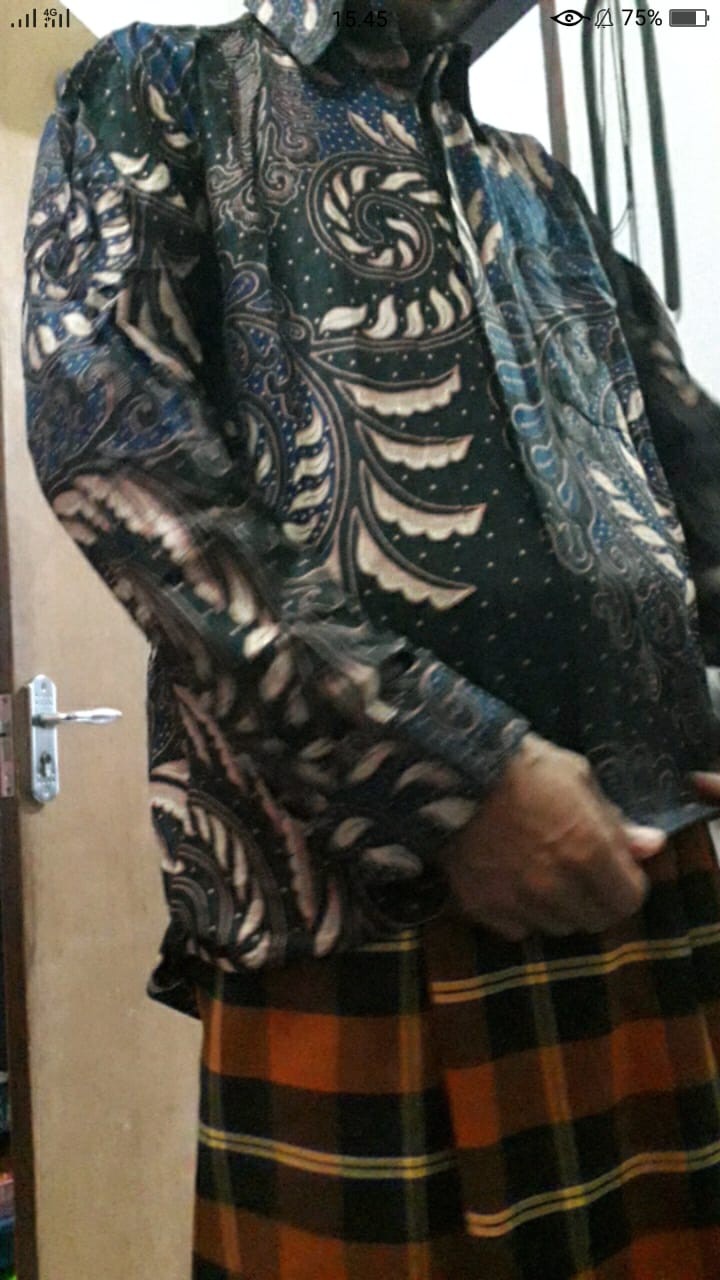 [bisa Cod] Kemeja Batik Pria Lengan Panjang Baju Batik Reguler New Arrival