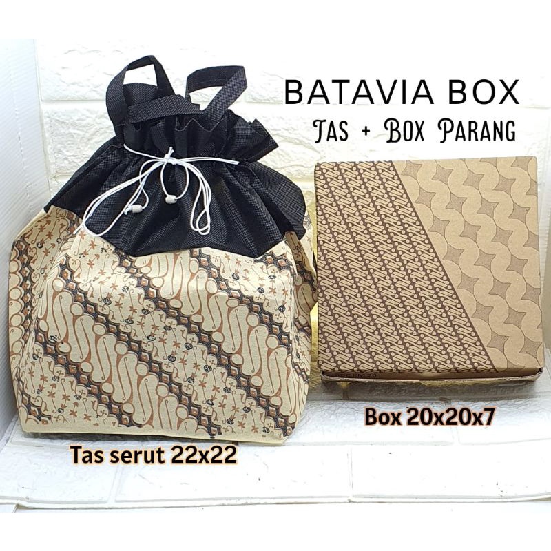 Goodie bag paket batik parang