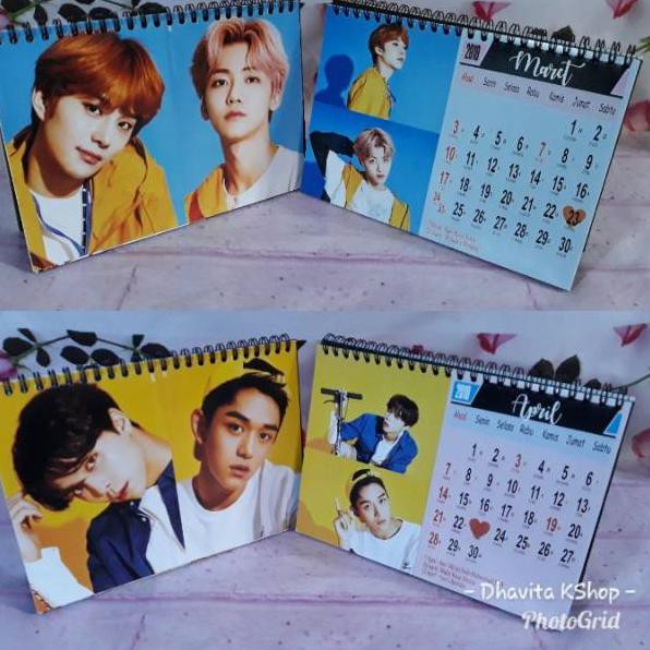 

[KODE 34] KIRIM HARI INI KALENDER MEJA 2020 KPOP NCT SEASON GREETING 2019