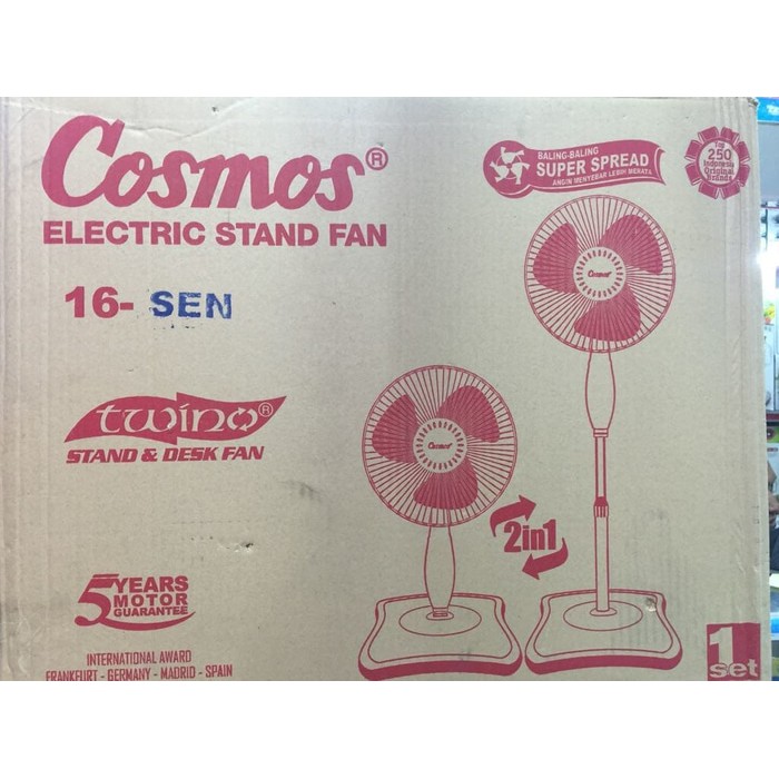 COSMOS Electric Stand Fan 16-SEN