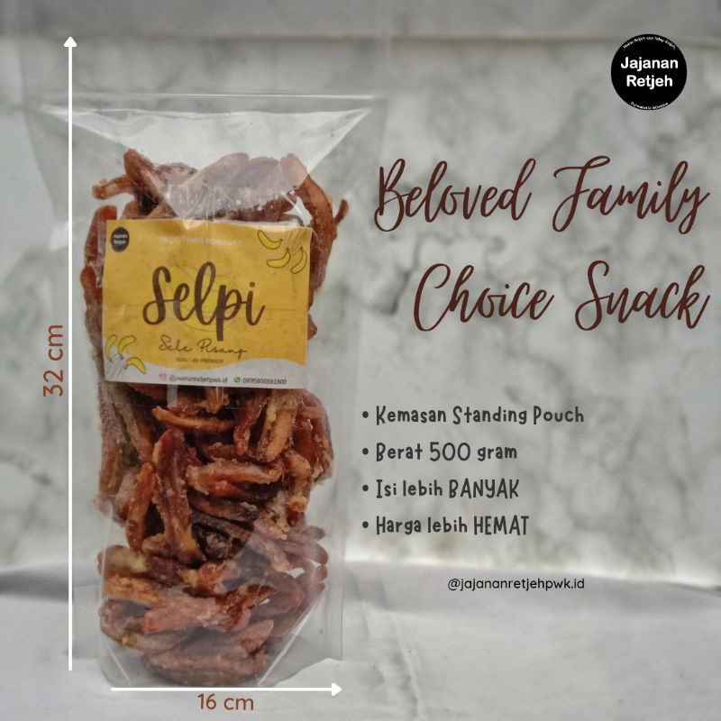 

Sele Pisang (Selpi) / Sale Pisang berat 500 gram