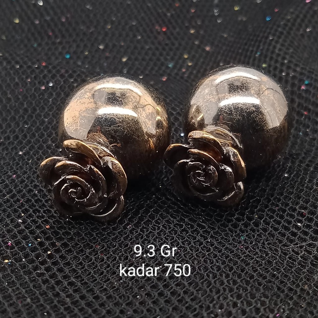 Anting Emas 17K - 9.3 Gr Kadar 750 - 1491