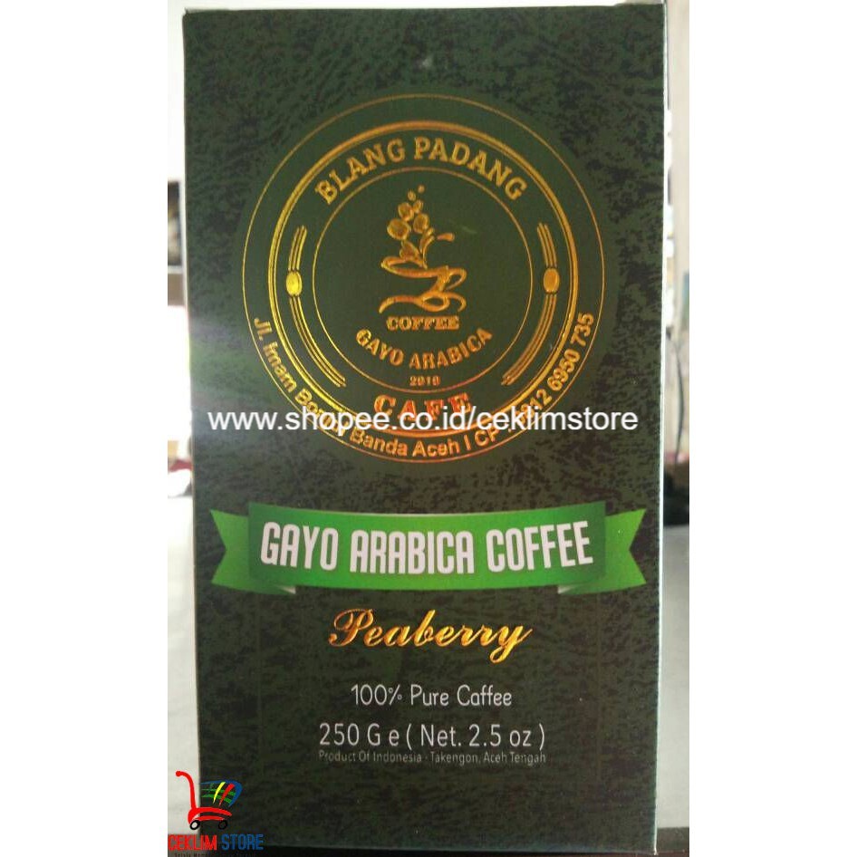 

Gayo Arabica Coffee Peaberry