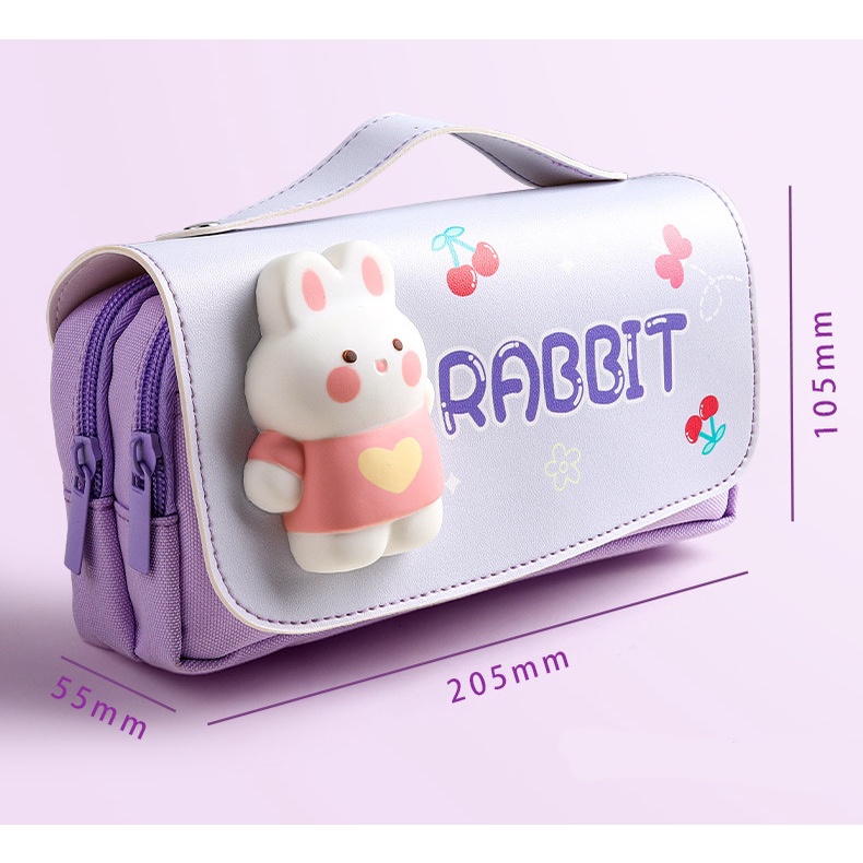 

[LOGU] Kotak pensil squishy tenteng lucu, Squishy Pencil case Cute