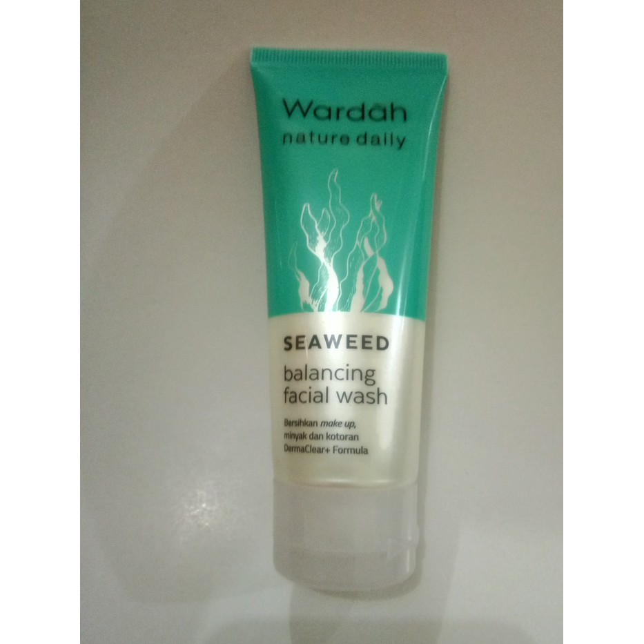 Wardah Seaweed balancing facial wash 60 ml