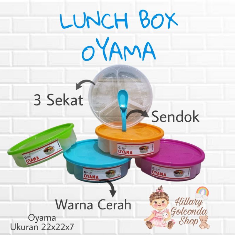 LUNCH BOX / Kotak Makan Sekat/kotak bekal