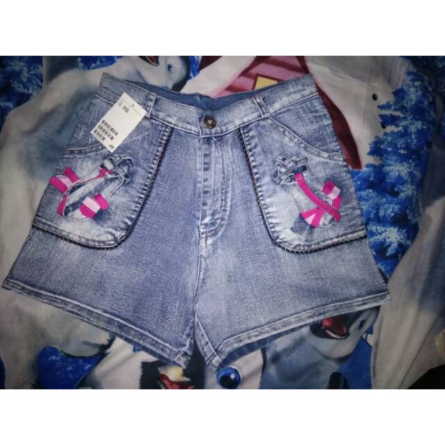 Celana Levis Pendek Wanita/Hotpants Size 28 Kode 017