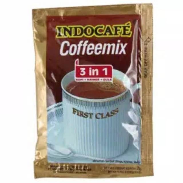 

Kopi indocafe coffeemix 3in1. satuan harga grosir