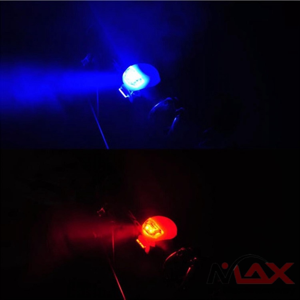 Lampu LED Sepeda Silikon 1 PCS anti air waterproof Bicycle aksesoris gunung universal MTB bike