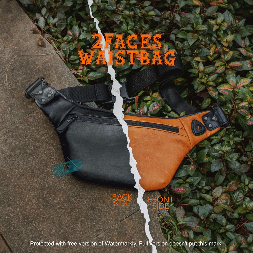 ARJUNES Waistbag Tas Edisi Hangout Pria Dan Wanita Tersedia 5 Warna