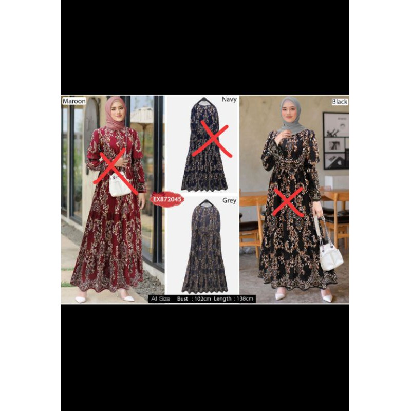 gamis sultan/gamis extu/