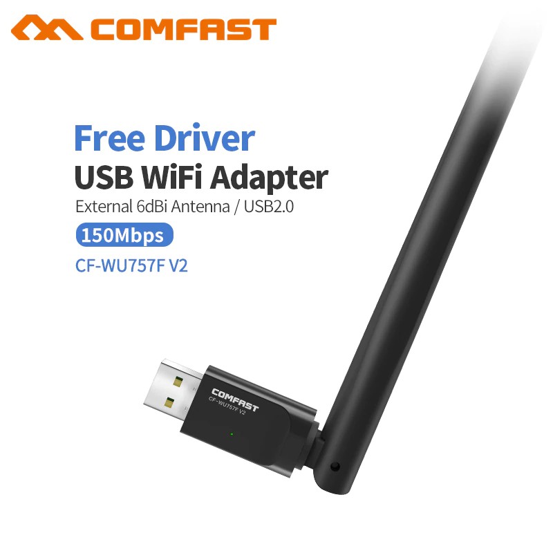 GRATIS ONGKIR External 6dbi omni directional Antenna Wireless Wifi Adapter 802.11b/g/n Free driver