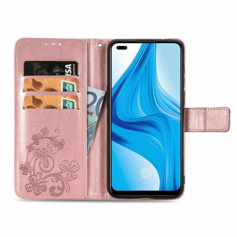 Flip Case Bahan Kulit Pu Dengan Bumper Untuk Oppo F17 Pro Find X2 Lite Neo Find F17 Pro